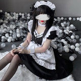 Lolita Cosplay

Kompletny Strój Domowej Pomocniczki Japoński Czarno-Biały Sukienka Dziewcząt Lolita Cosplay