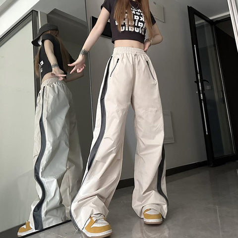 Spodnie Damskie Streetwear Y2K Techwear