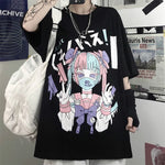 Zip Up Hoodie

Top E Girl Pastel Goth Drukuj Różowy i Niebieski Anime Zip-Up Bluza z Kapuzeniem