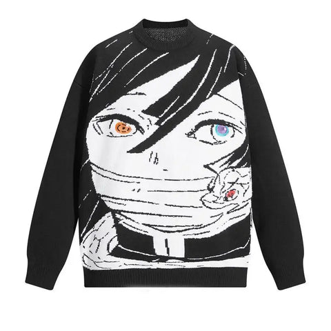 Unisexowa bluza E-Girl z motywem anime