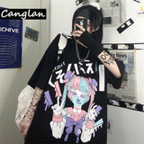 Zip Up Hoodie

Top E Girl Pastel Goth Drukuj Różowy i Niebieski Anime Zip-Up Bluza z Kapuzeniem